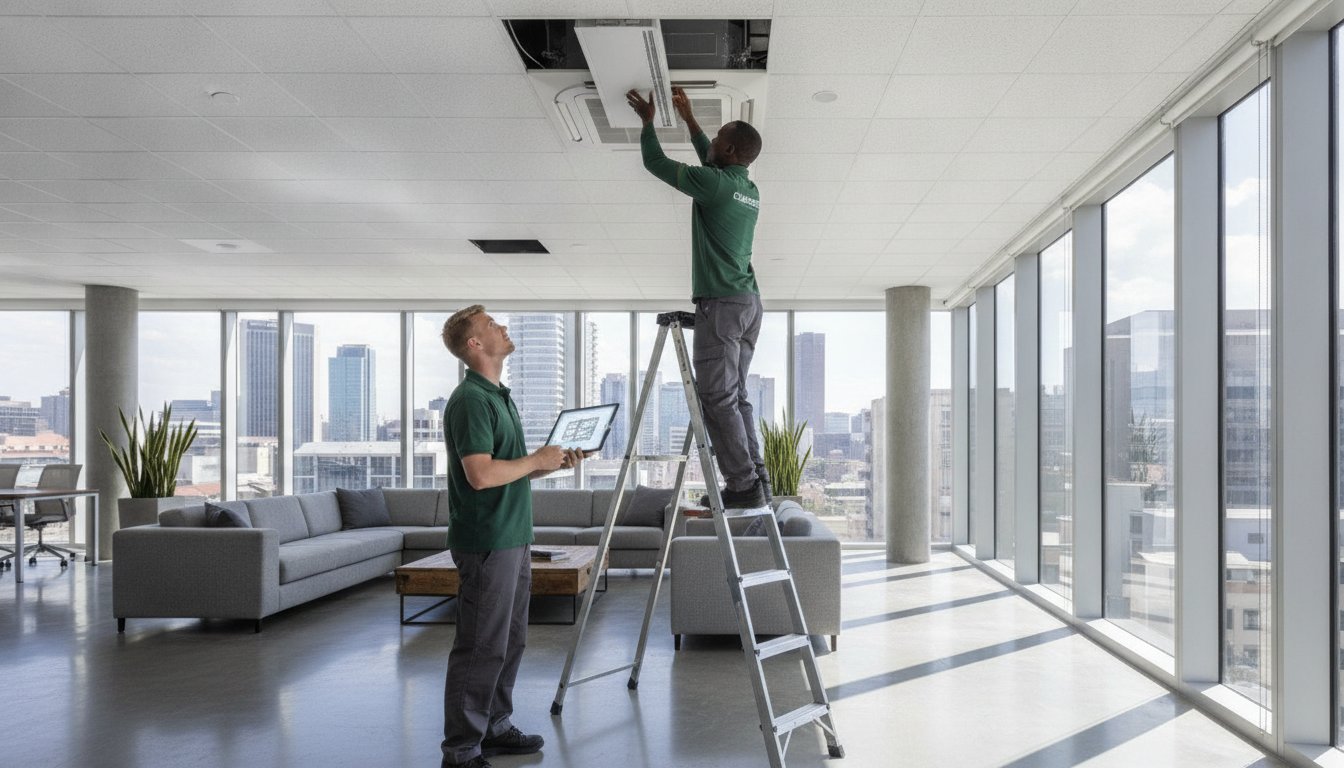Professional Ceiling Cassette Air Conditioning Installation in Gauteng: The 2026 Guide