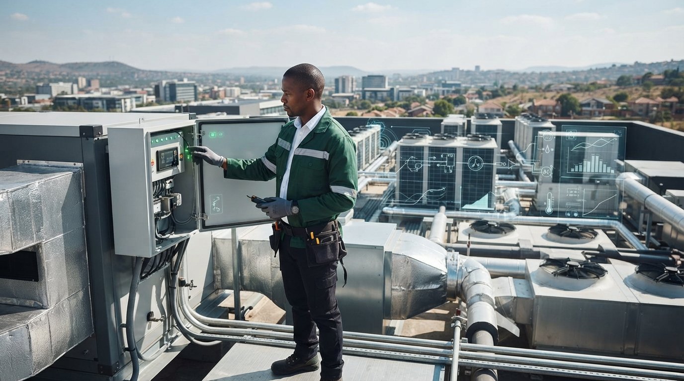 Building Management System HVAC Optimisation in Gezina: The Commercial Guide – Hero Image Building Management System HVAC Optimisation in Gezina: The Commercial Guide