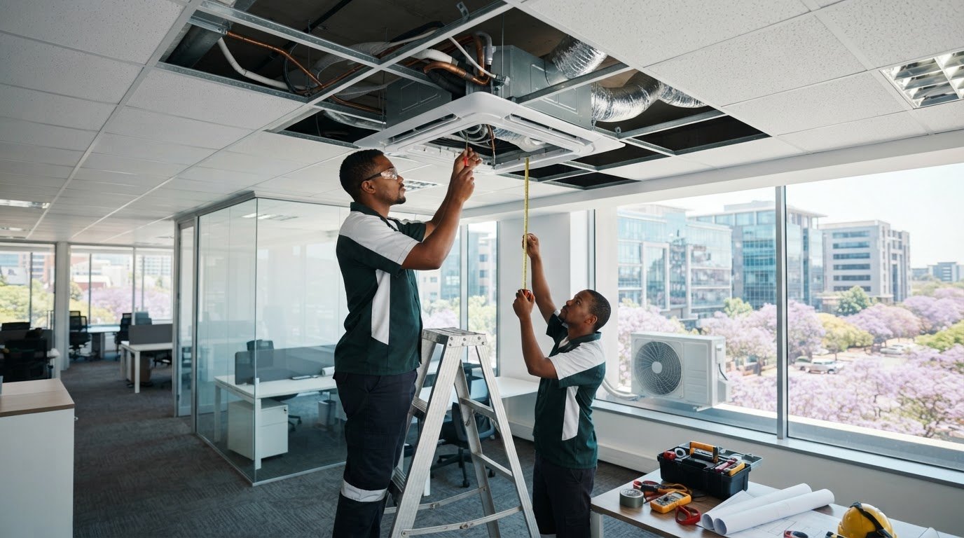 Ceiling Cassette Aircon Installation in Menlyn: What to Plan Before You Book