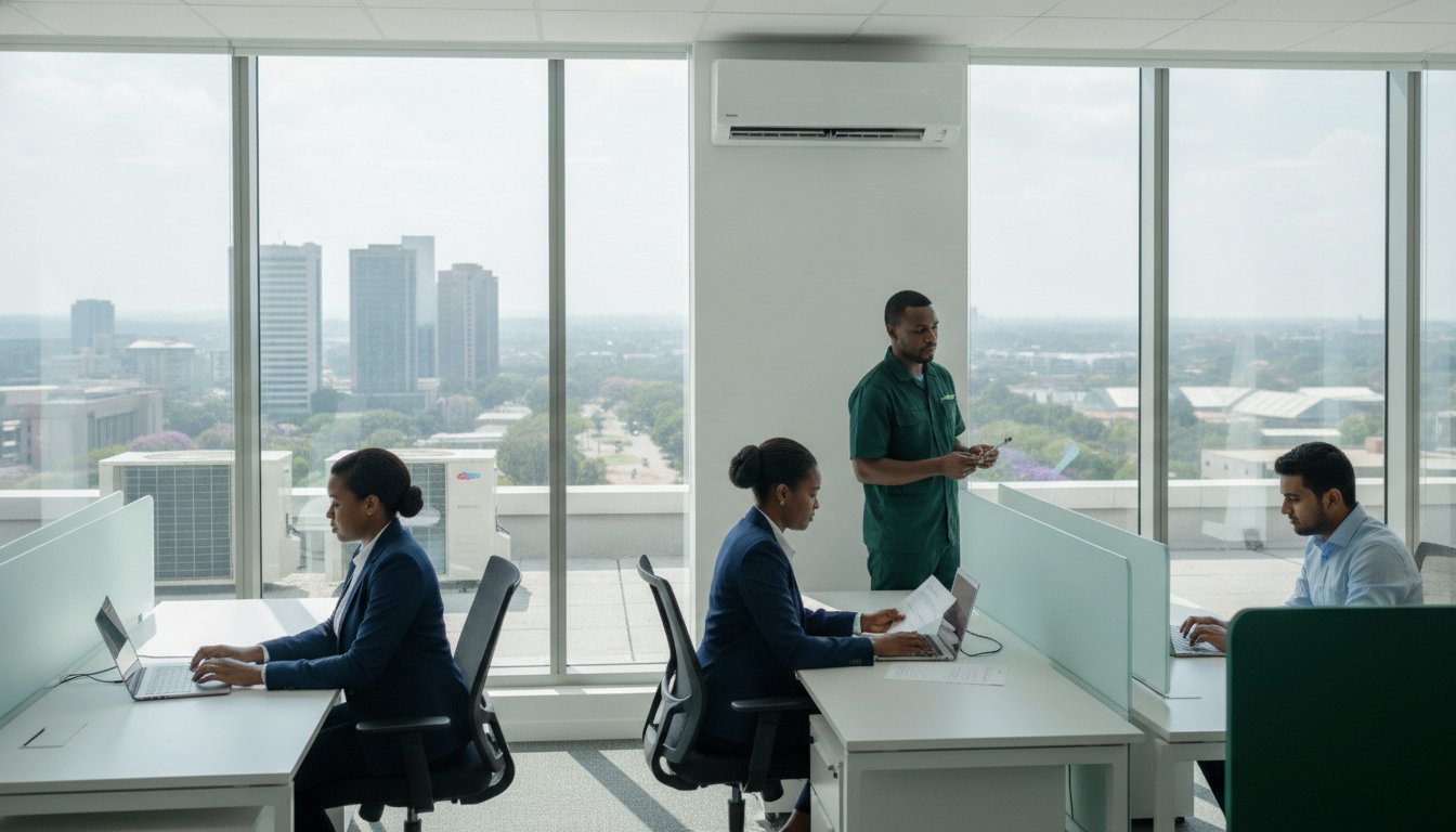 Long-term Office Air Con Hire: 2026 Gauteng Business Guide – Hero Image Long-term Office Air Con Hire: 2026 Gauteng Business Guide