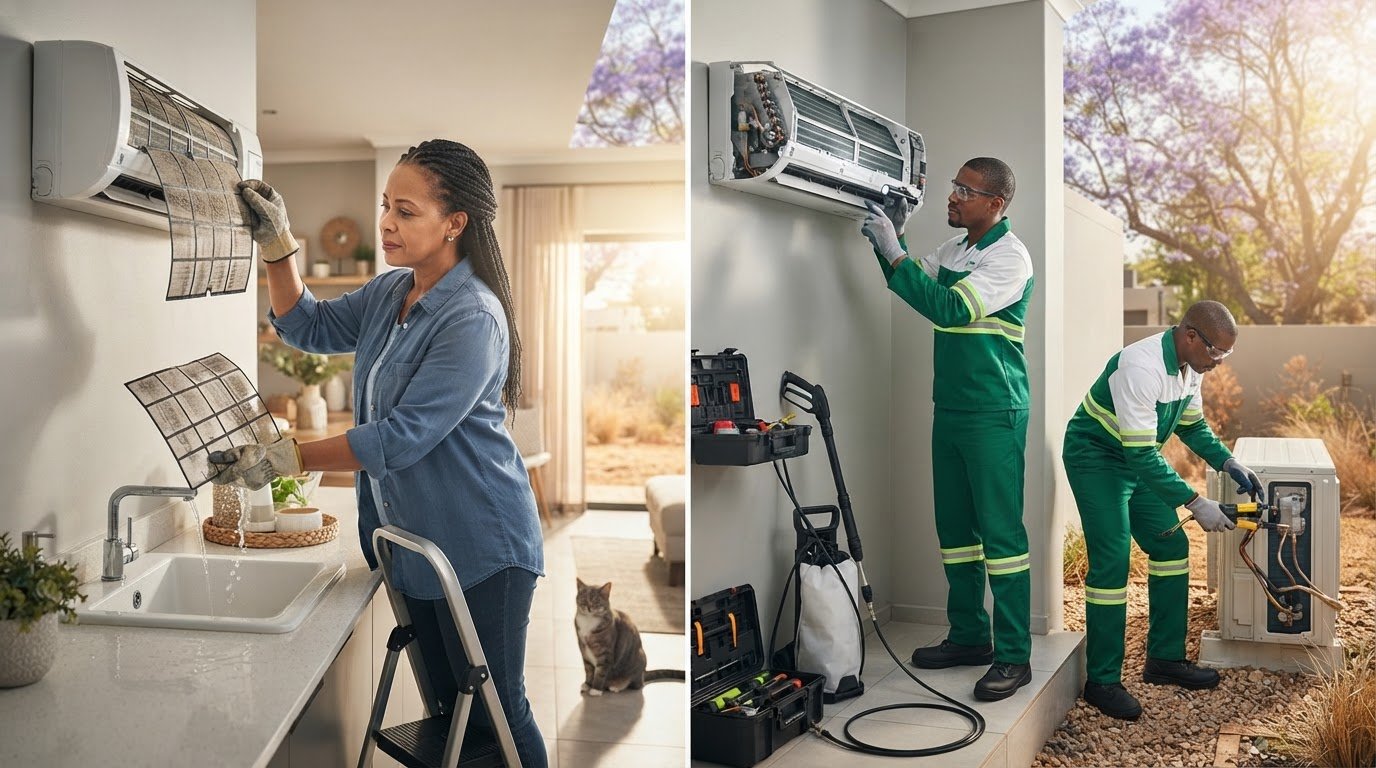 Professional Aircon Cleaning vs DIY: Which Is Right for Your System?