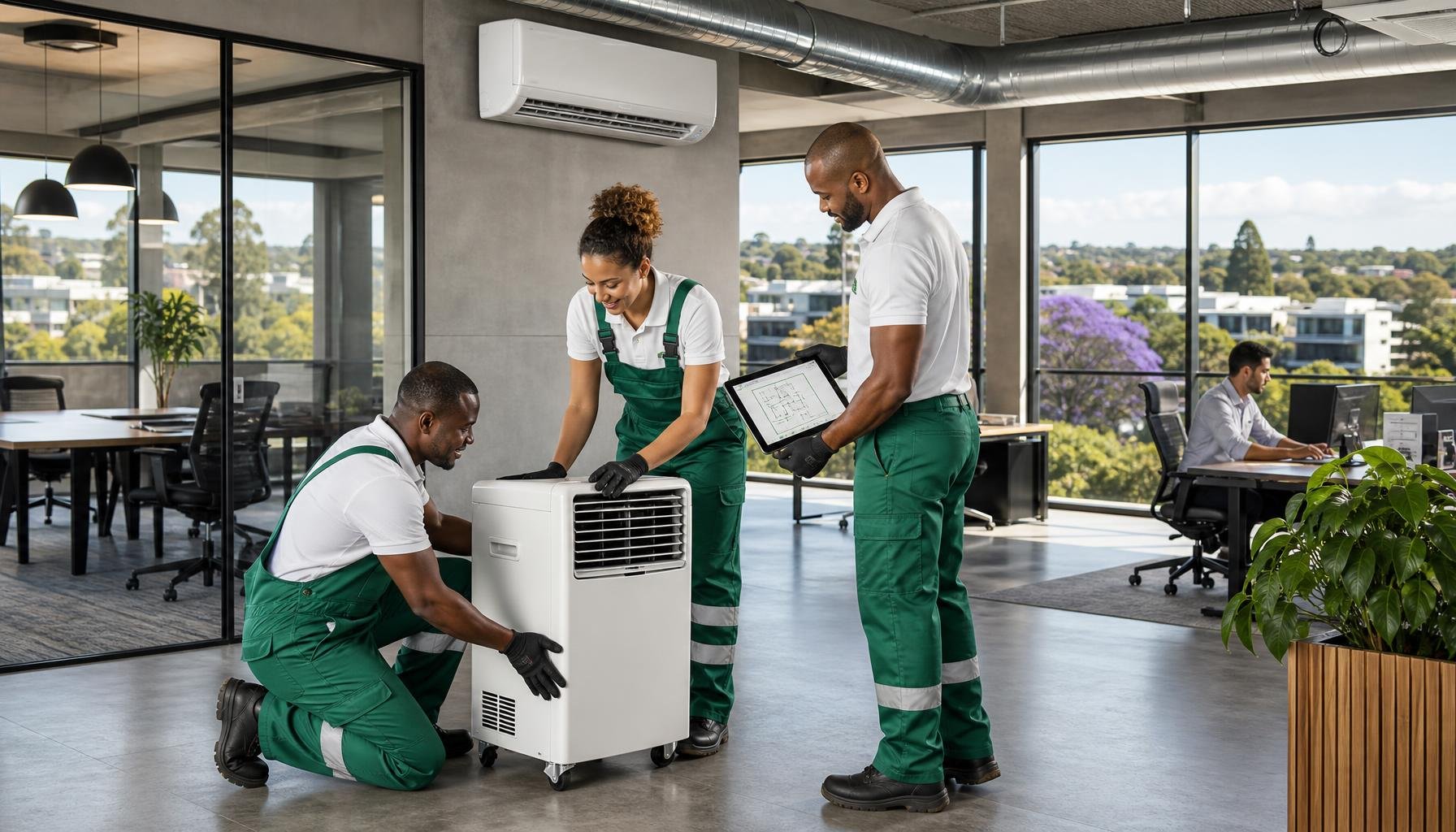 Air conditioner rental for offices in Doringkloof and nearby suburbs – Hero Image Air conditioner rental for offices in Doringkloof and nearby suburbs