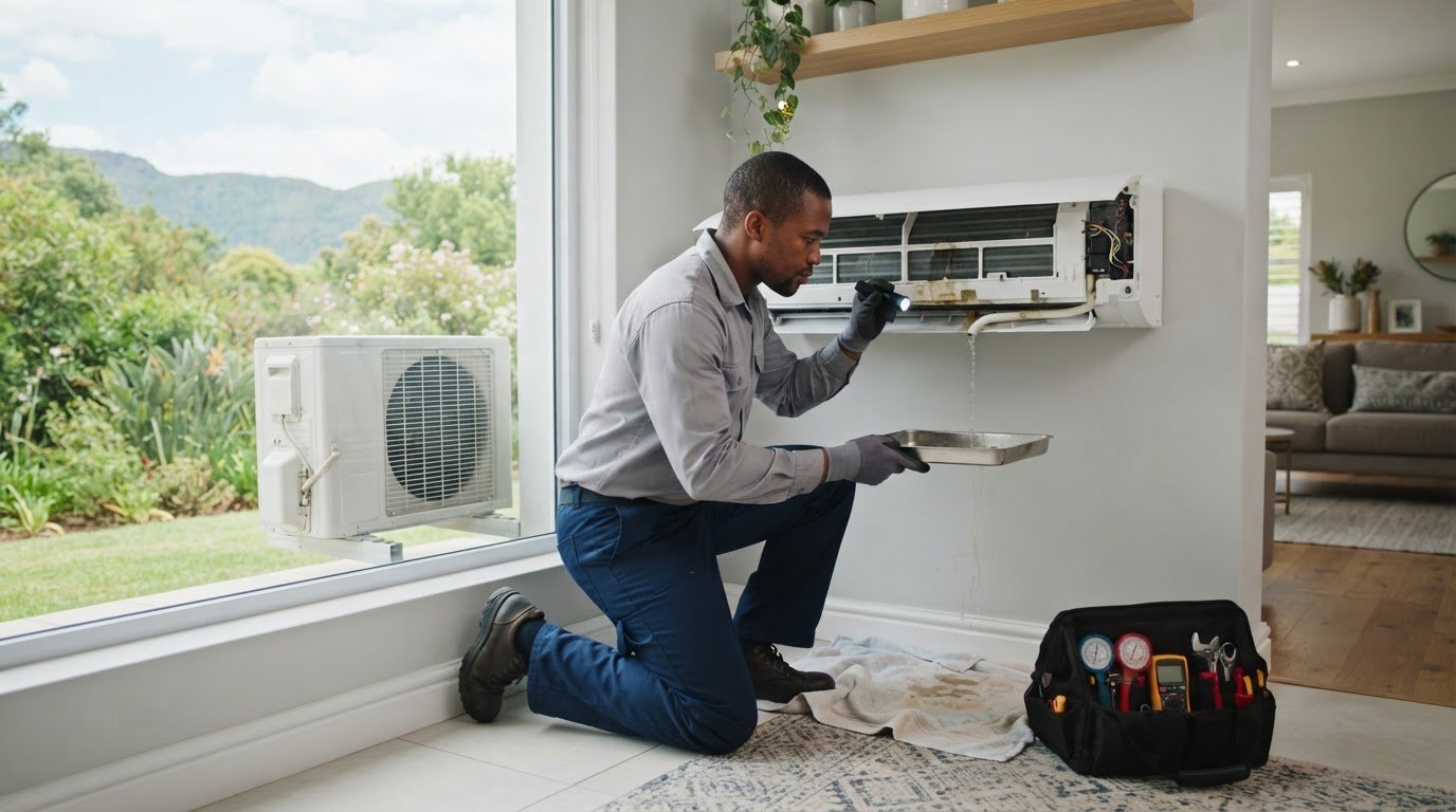 Aircon Leaking Water Repair in Fourways: Causes and Next Steps