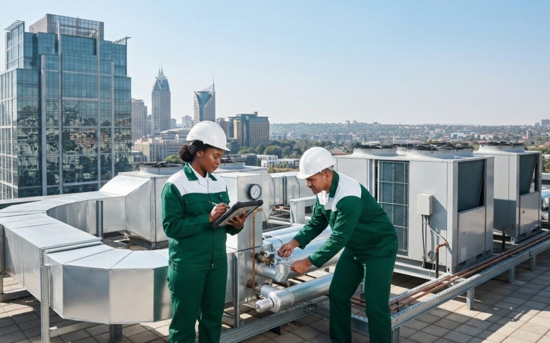 Commercial HVAC installation and service in Sandton